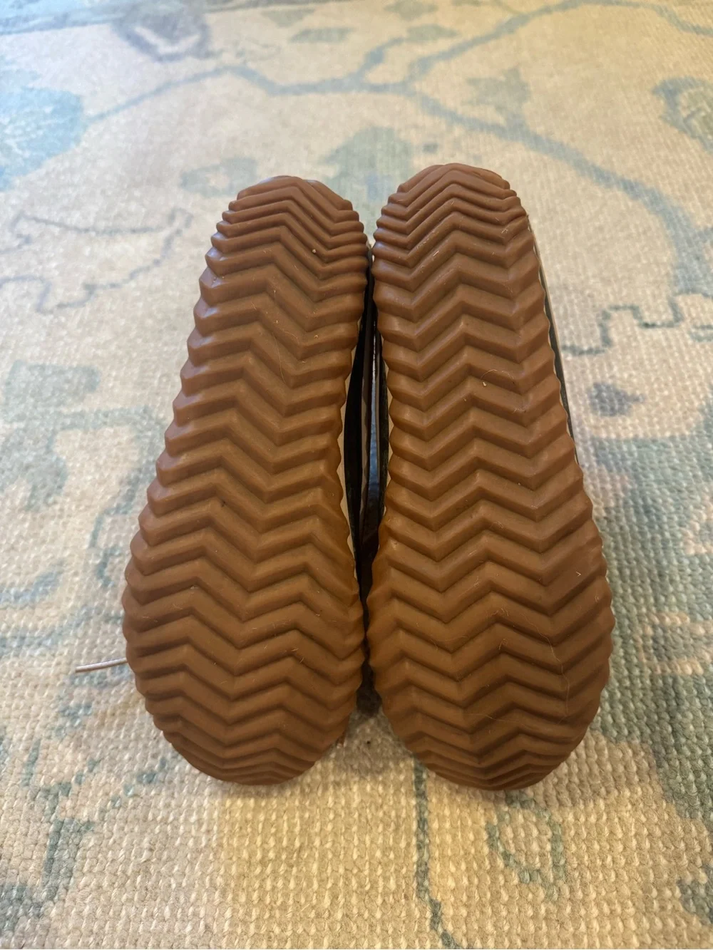 Sorel Brown and Black Lace-Up Duck Boots